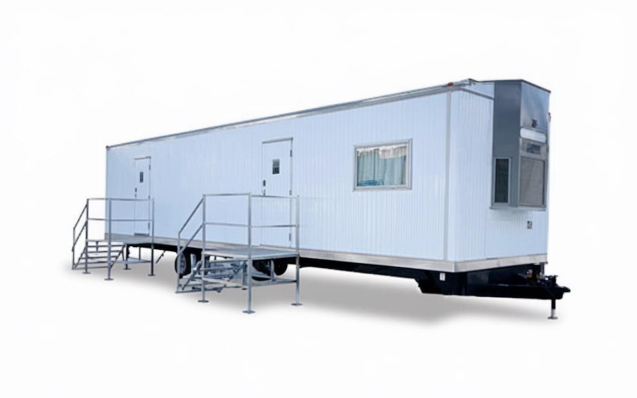 the timeline for setting up an office trailer can vary depending on the site and specific requirements