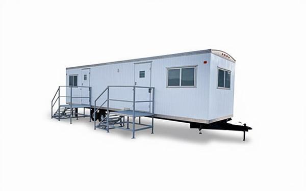 our construction office rentals can be delivered and set up at any construction site